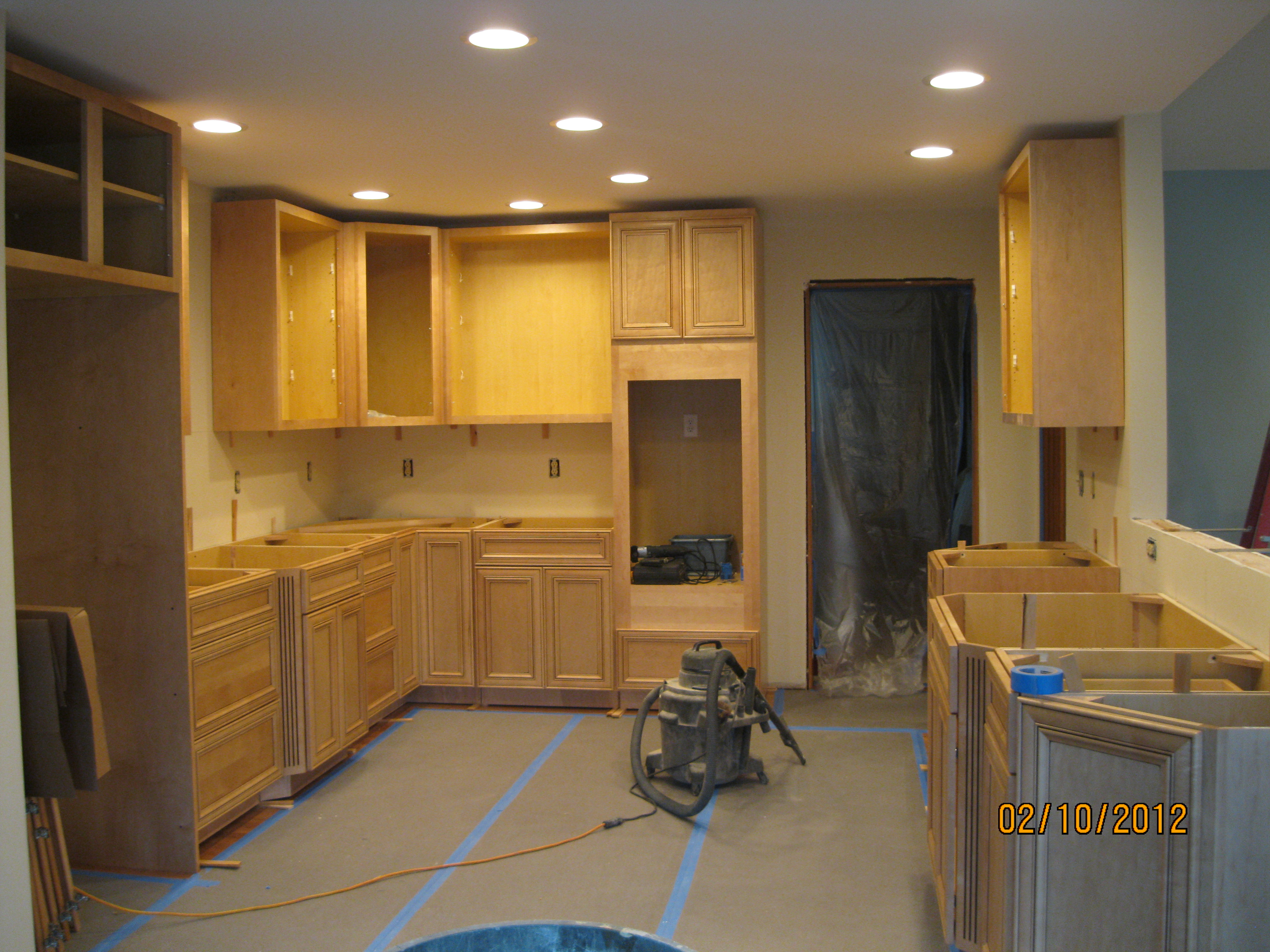 West Chester Kitchen Finish Cabinets And Paint Remodeling